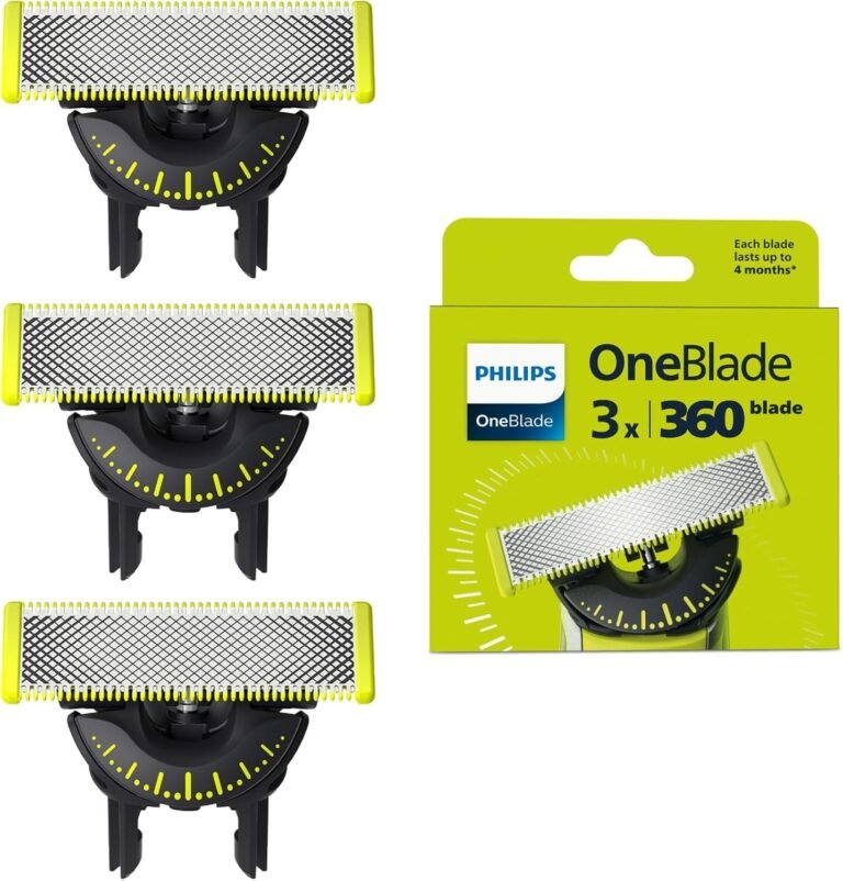Unsere Erfahrung mit den Philips OneBlade Original 360 Klingen – Präzision für jeden Schnitt