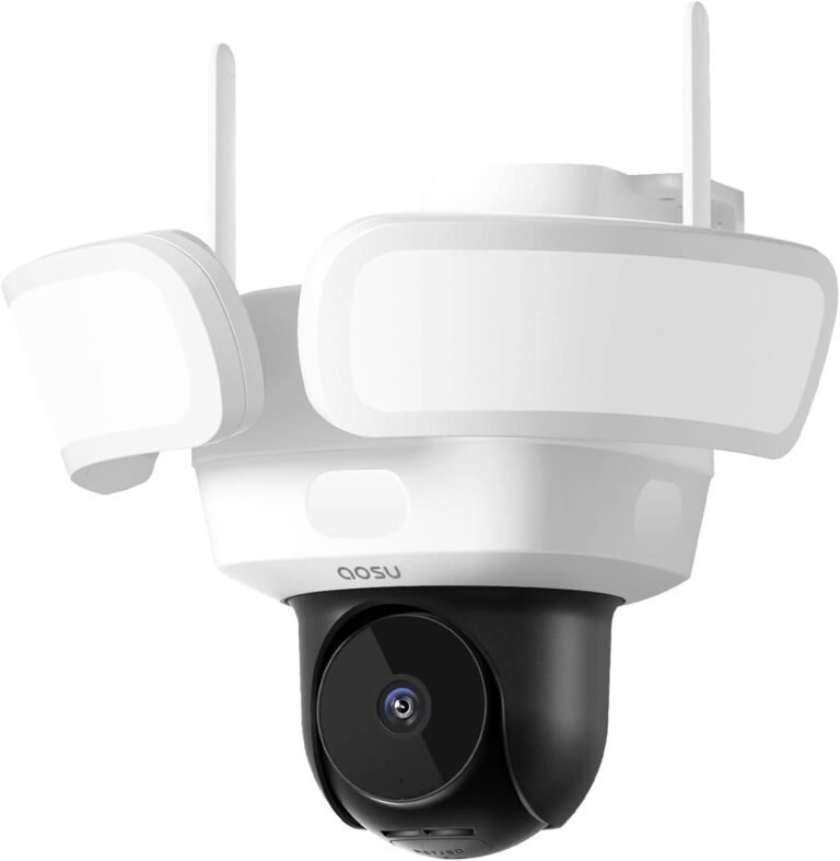 Unsere Erfahrung mit der AOSU 5MP Kamera und 2600 Lumen Flutlicht