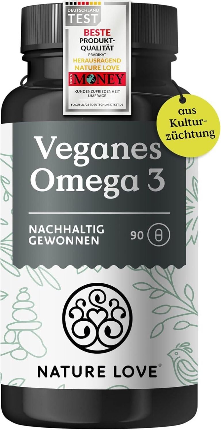 Unsere Erfahrungen mit NATURE LOVE® Omega 3 vegan: Natürlich & wirksam