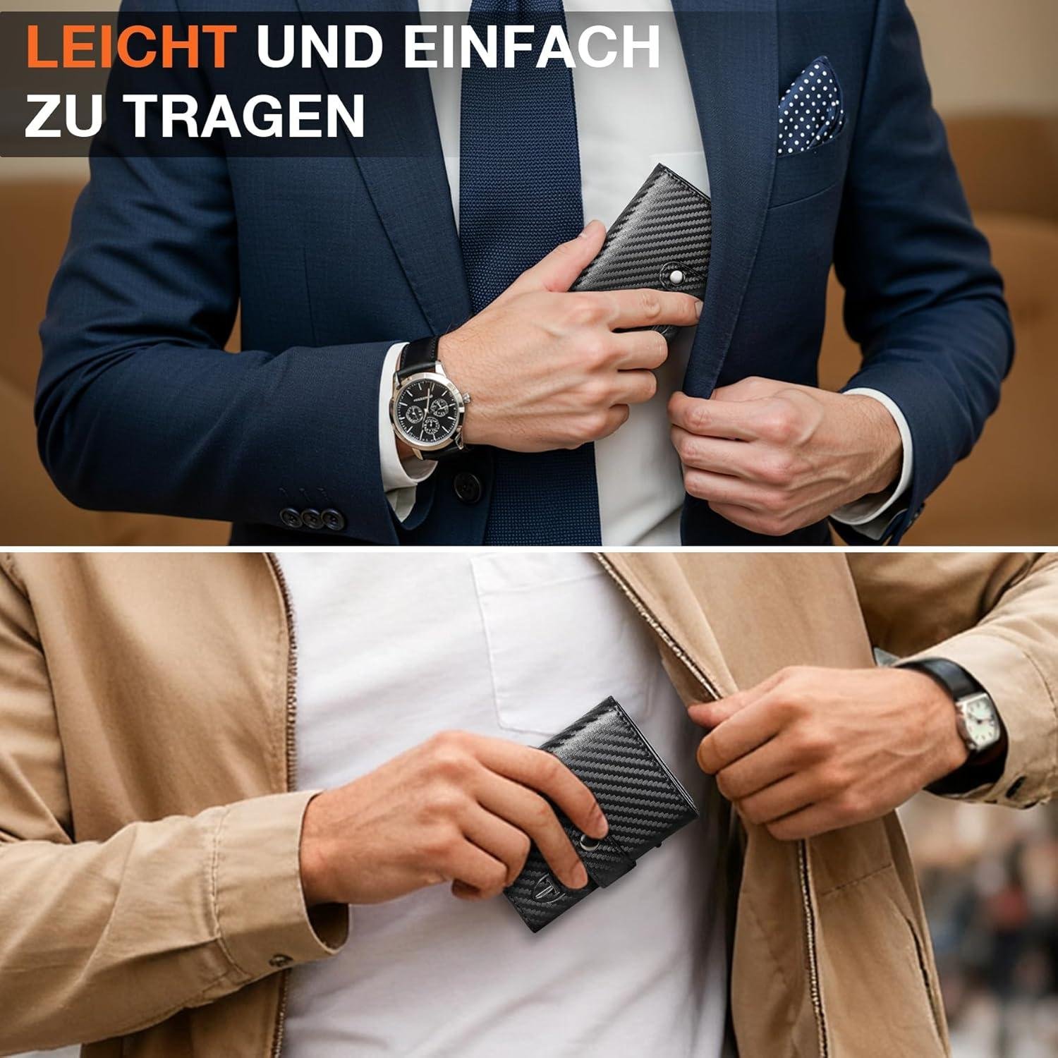 Unser Test: TENBST Herren Wallet mit Münzfach & RFID-Schutz