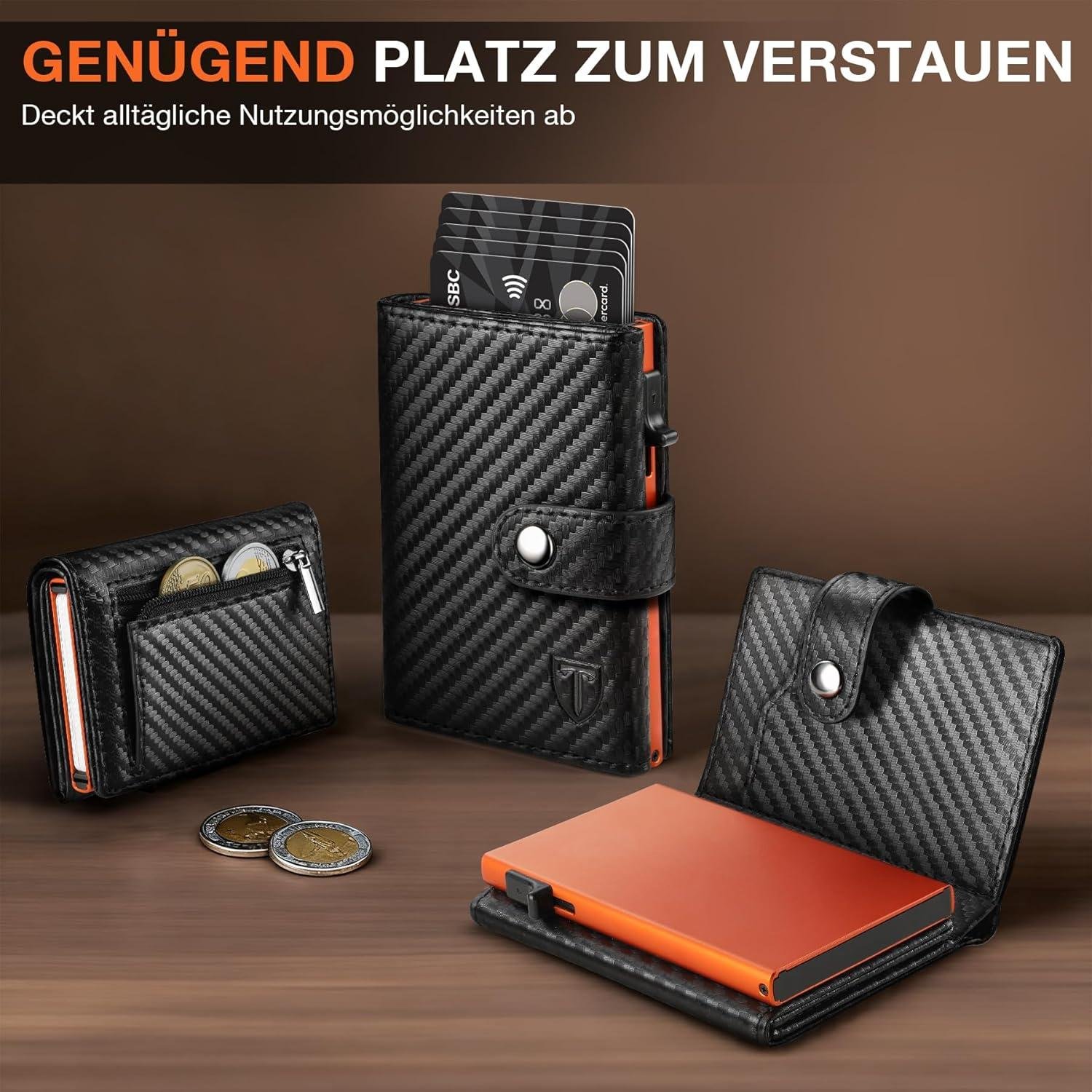 Unser Test: TENBST Herren Wallet mit Münzfach & RFID-Schutz