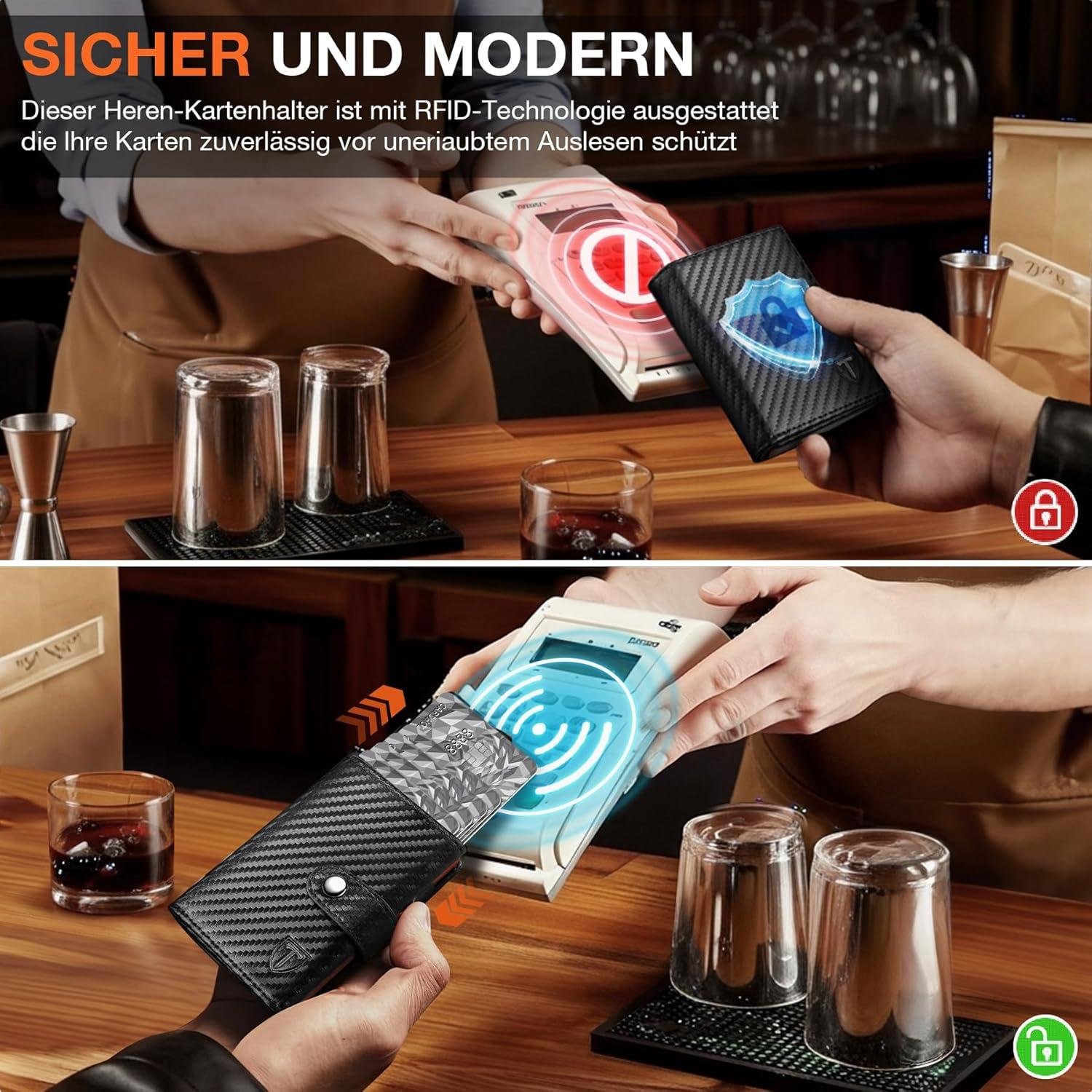 Unser Test: TENBST Herren Wallet mit Münzfach & RFID-Schutz