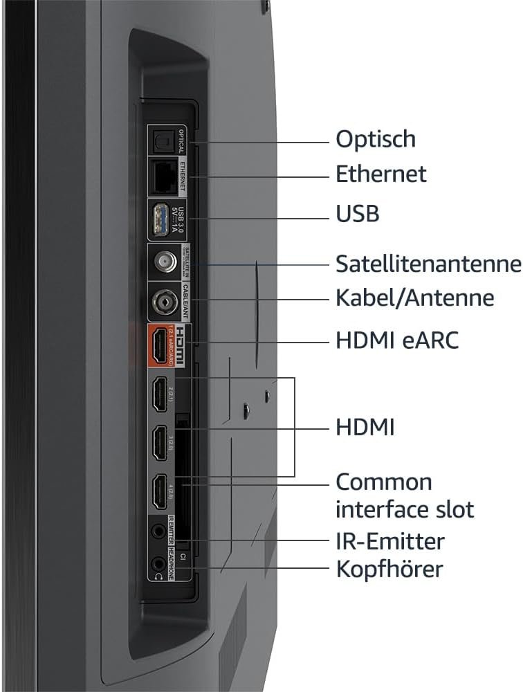 Mini-LED Fernseher mit Dolby Vision IQ und HDR10+