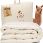 Alpaka Bettdecke von HANSA-FARM – luxuriöse Bio-Bettdecke 200x200 cm