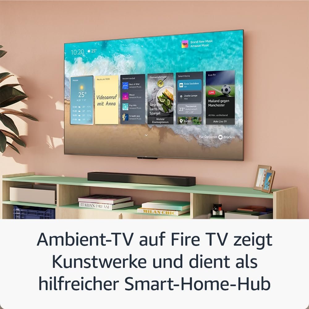 Amazon Fire TV Omni-Mini-LED zeigt interaktive Kunst im Ambient-Modus