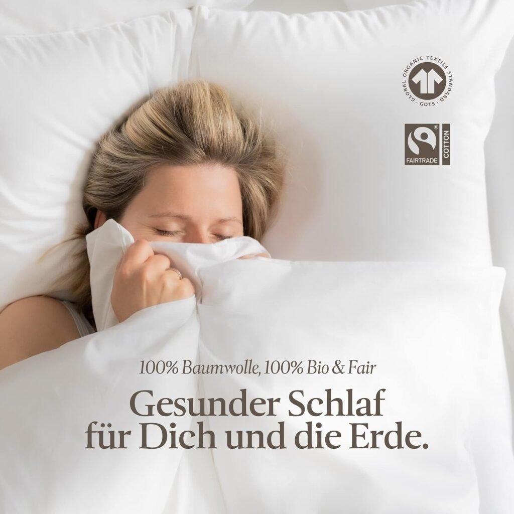 Luxuriöse Bio Bettwäsche aus 100 % Bio-Baumwolle