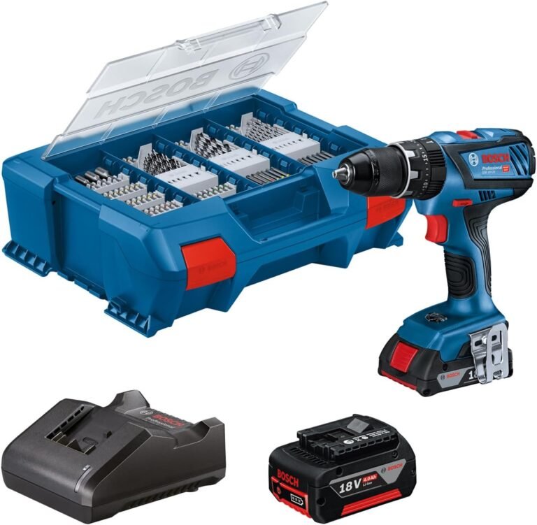 Bosch Professional GSB 18V-28 Akku Schlagbohrschrauber mit 18V Akku und Bohrfutter