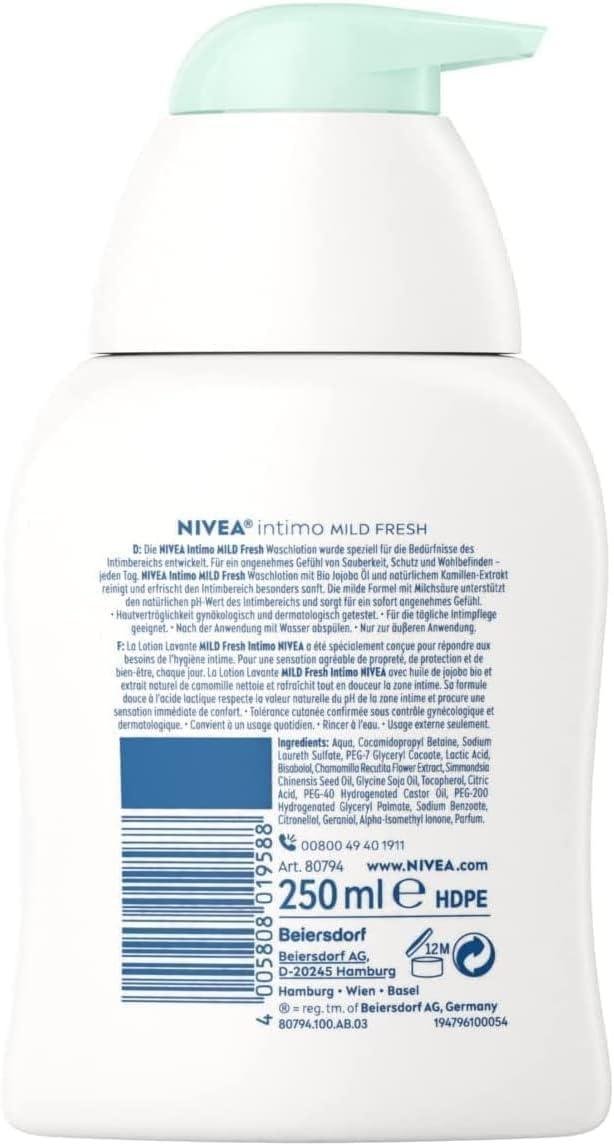 Unsere Erfahrung mit NIVEA Intimo Mild Fresh - Sanfte Pflege im Test
