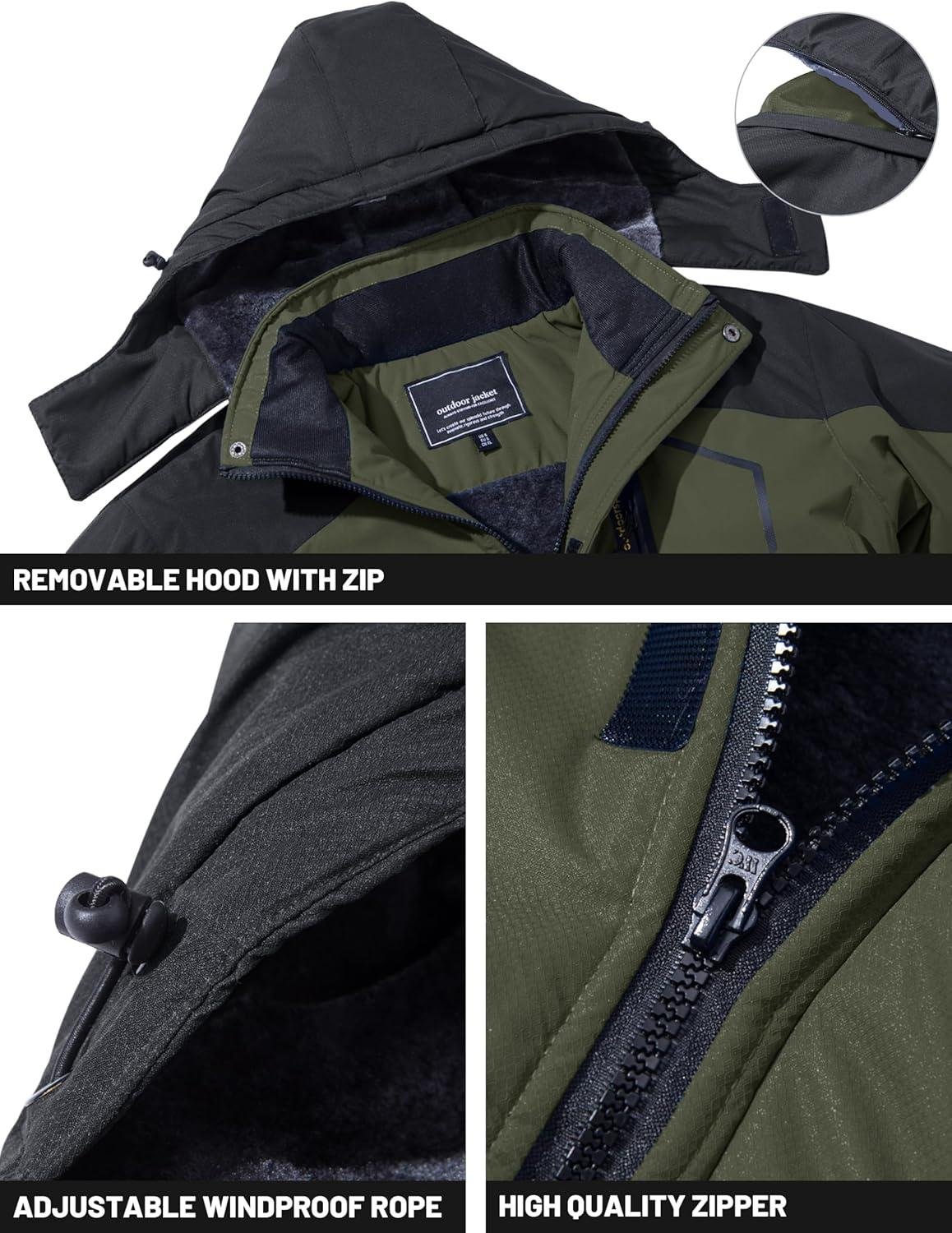 Unsere ehrliche Meinung zur Tacvasen Herren Winterjacke - warm, wasserdicht, winddicht