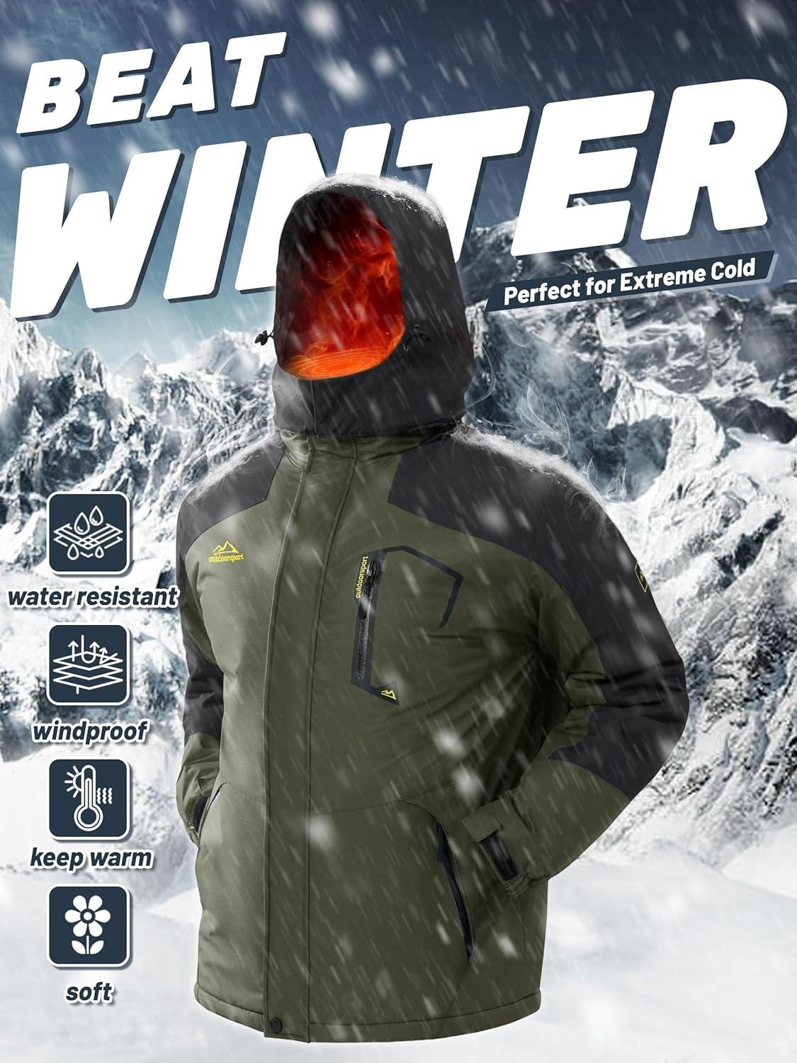 Unsere ehrliche Meinung zur Tacvasen Herren Winterjacke - warm, wasserdicht, winddicht