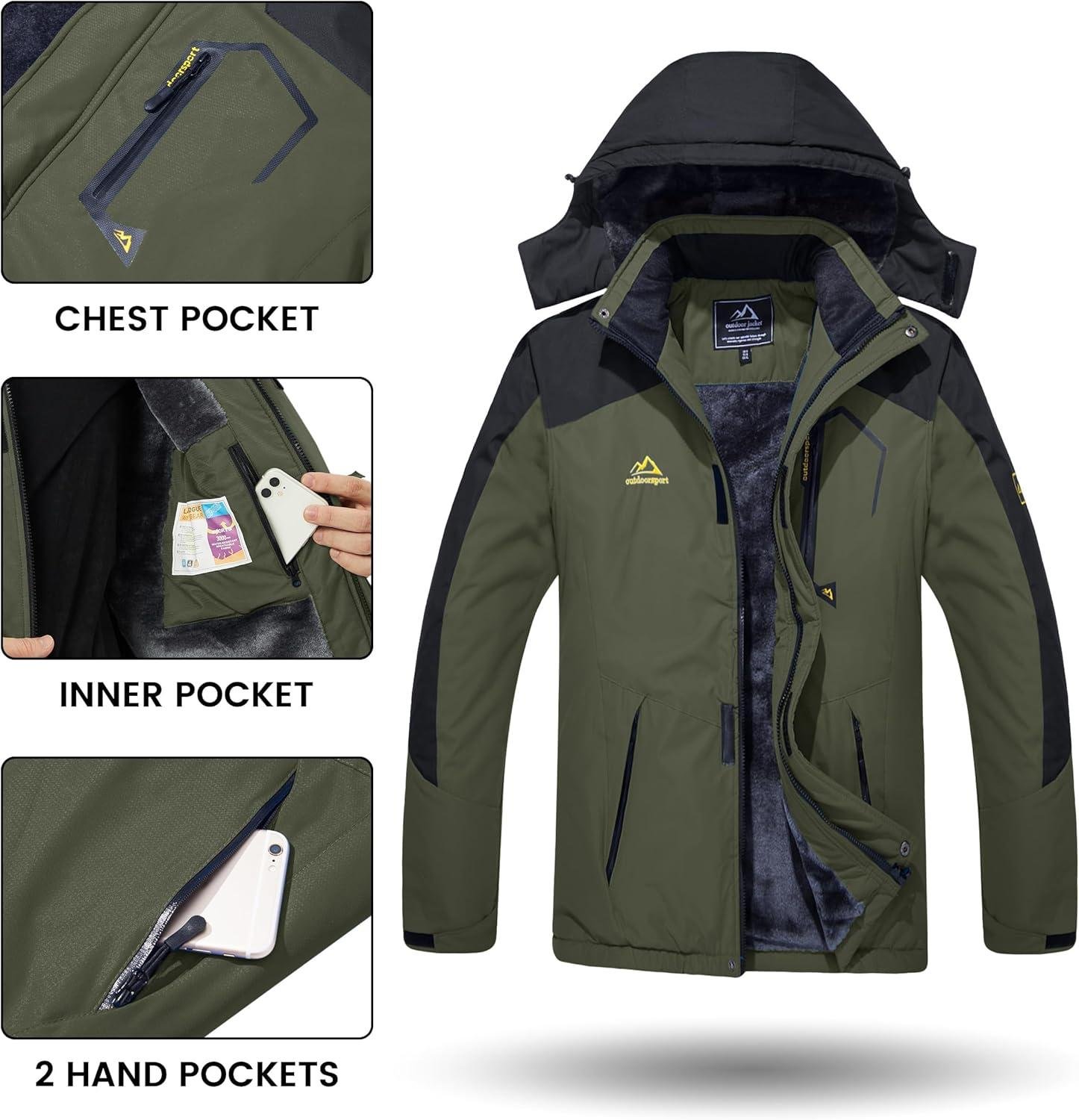 Unsere ehrliche Meinung zur Tacvasen Herren Winterjacke - warm, wasserdicht, winddicht