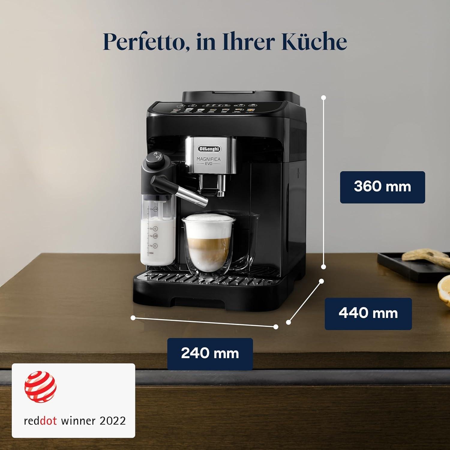 De'Longhi Magnifica Evo: Unser Erfahrungsbericht zum Vollautomaten