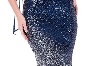 Unsere ehrliche Meinung zum Angel-fashions Mermaid Ballkleid mit Glitzereffekt